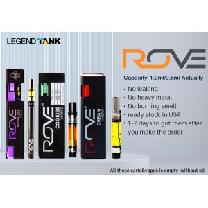 Rove 1ml empty cartridge wholesale price stock in Boston